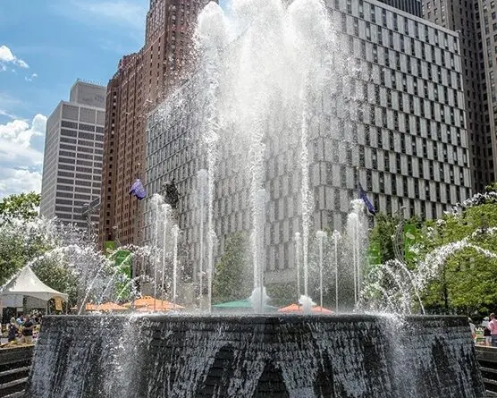 Campus Martius Fountain