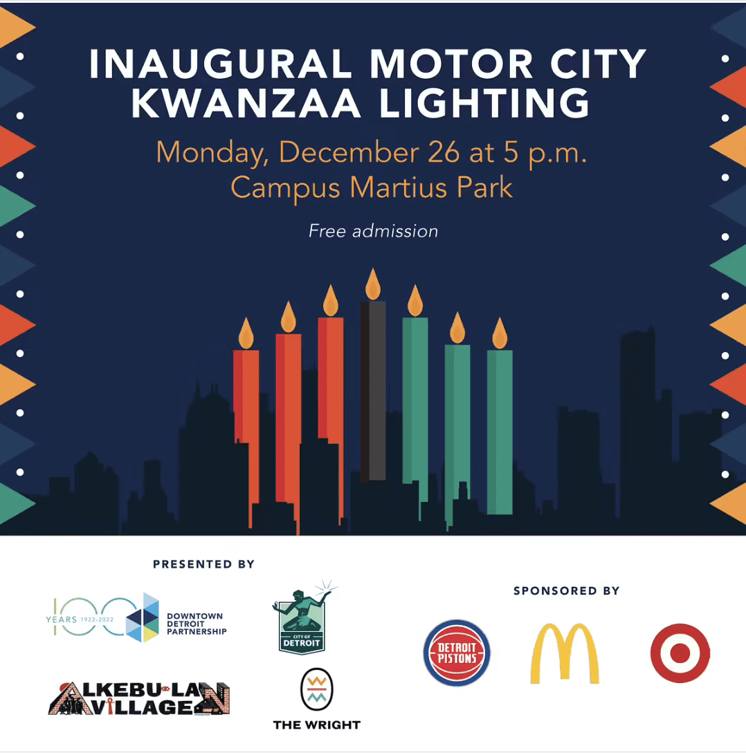 Downtown Stories — Motor City Kwanzaa Celebration and Kinara Lighting