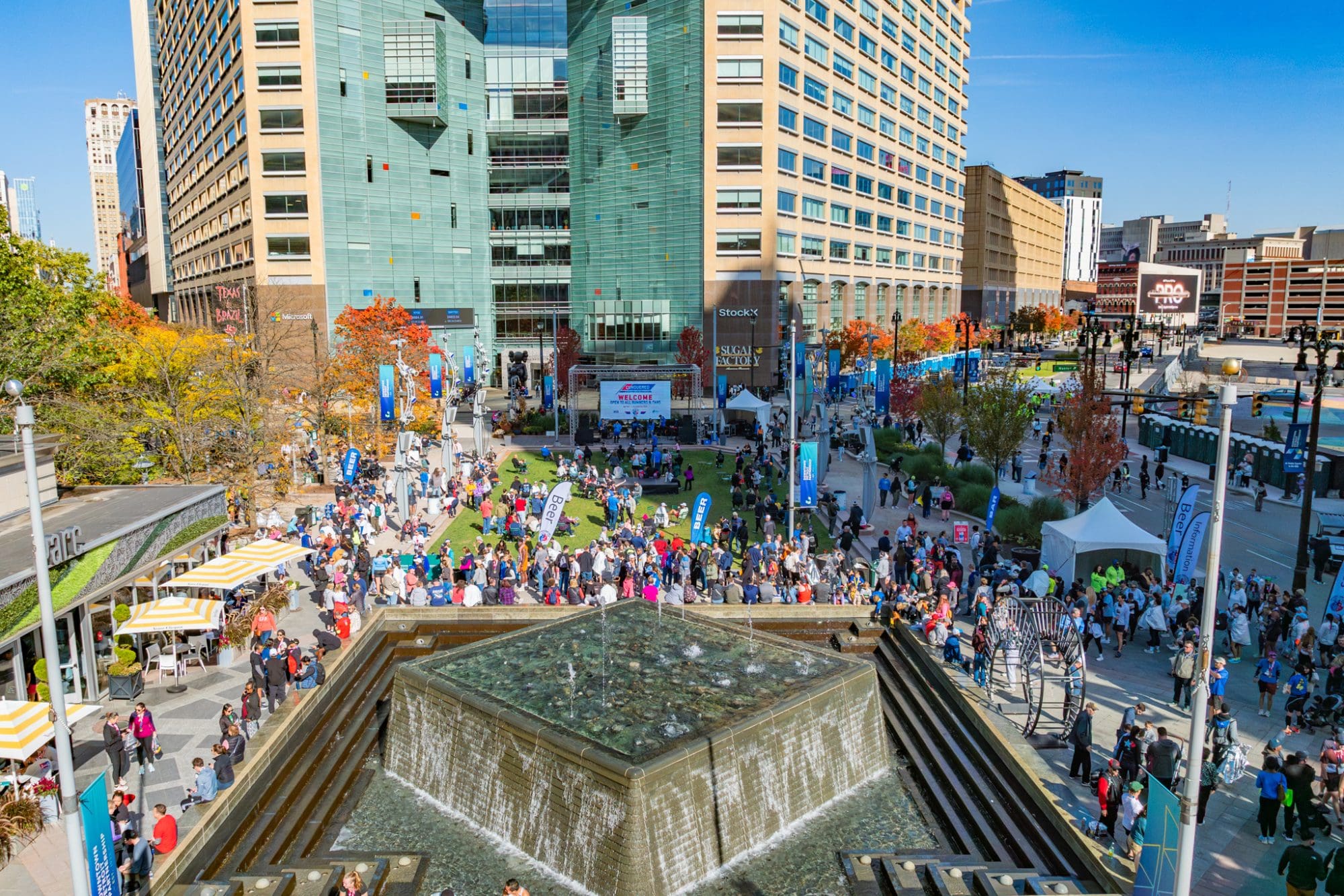 Artwork published for Detroit Free Press Marathon – Kia Conquered Afterparty
