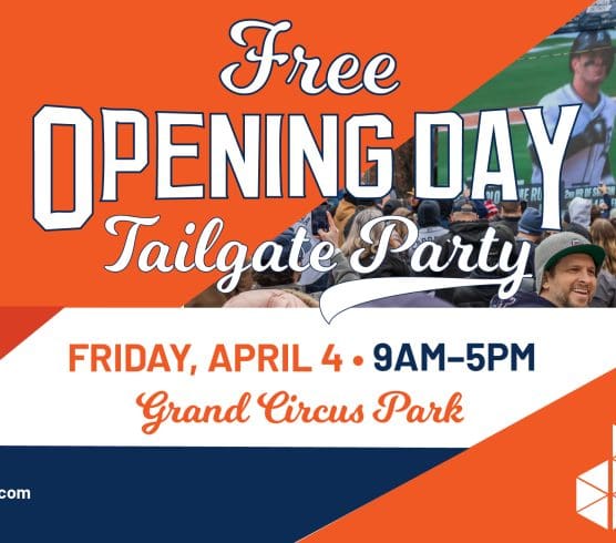 Opening Day Tailgate Graphic.