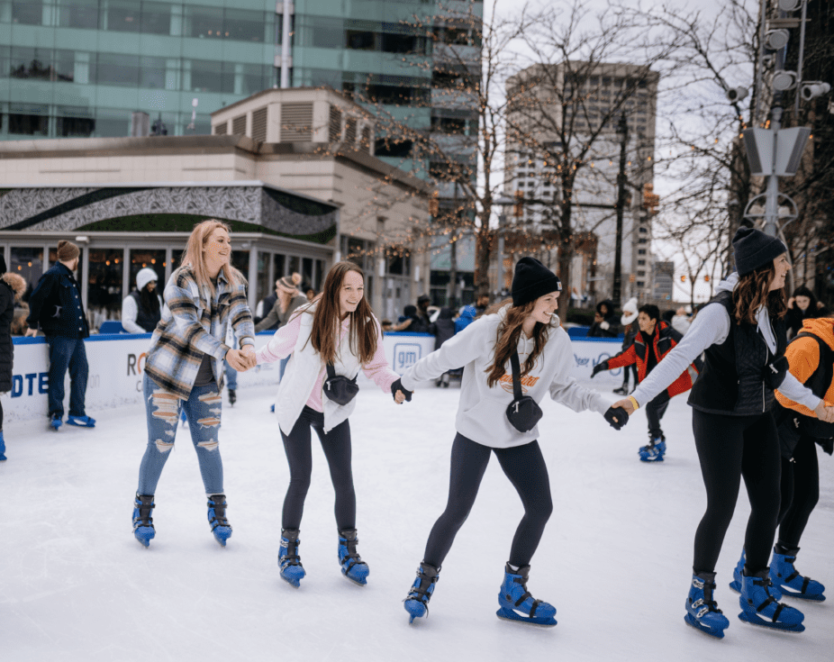 Downtown Detroit Ice Skating Rink Downtown Detroit Partnership
