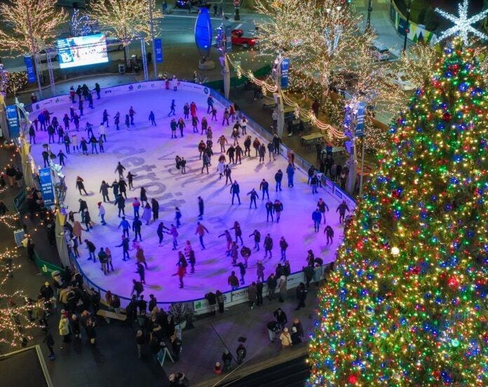 Downtown Detroit Ice Skating Rink | Downtown Detroit Partnership